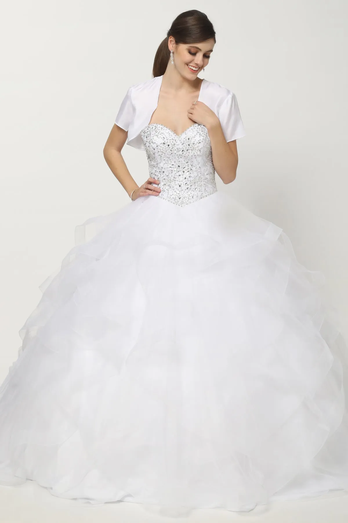 Beaded Quinceanera Dresses JT1425W