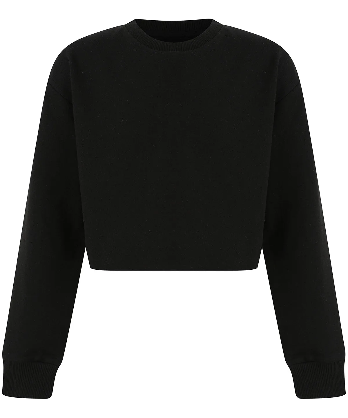 Black - Kids cropped slounge sweat