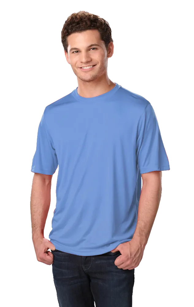 Blue Generation Men's Moisture Wicking Crew Neck Tee