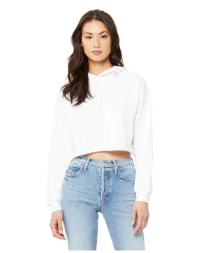 Cropped Hoodie in White