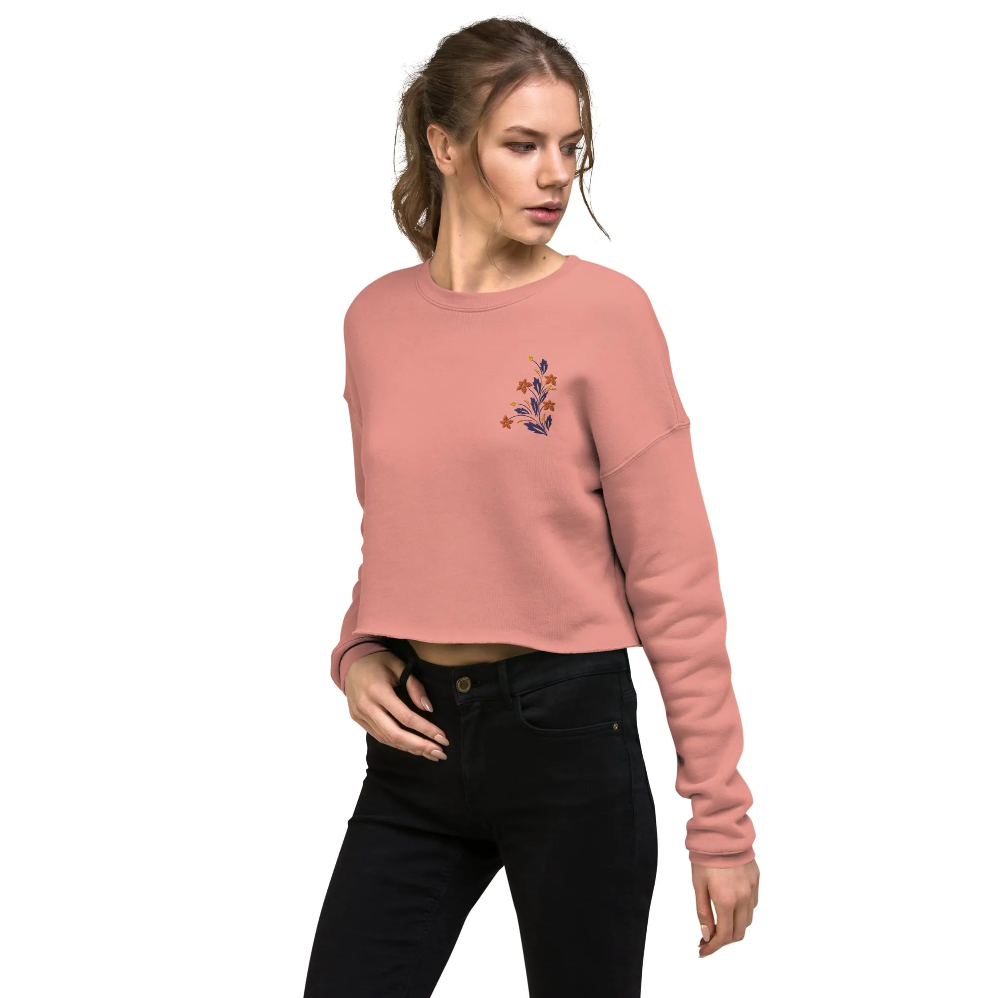 Cropped Sweatshirt for Women (Bella   Canvas 7503)