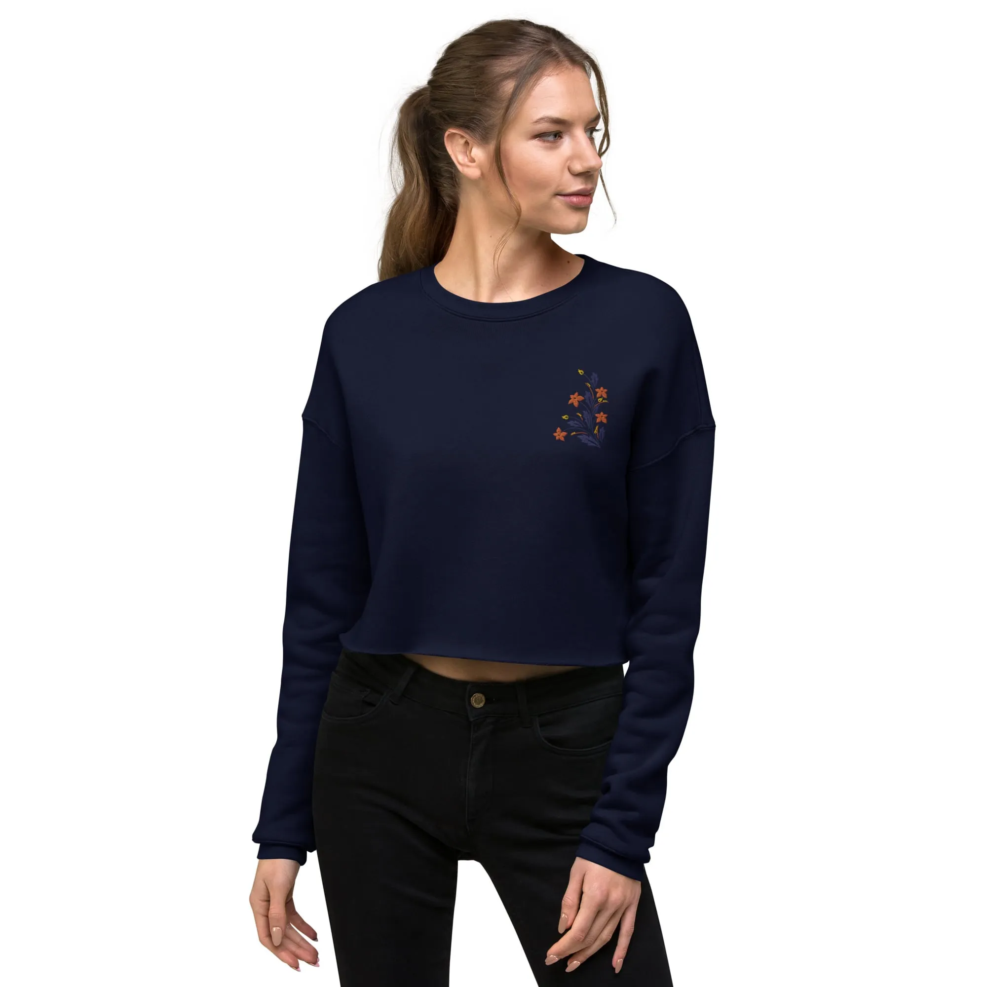 Cropped Sweatshirt for Women (Bella   Canvas 7503)