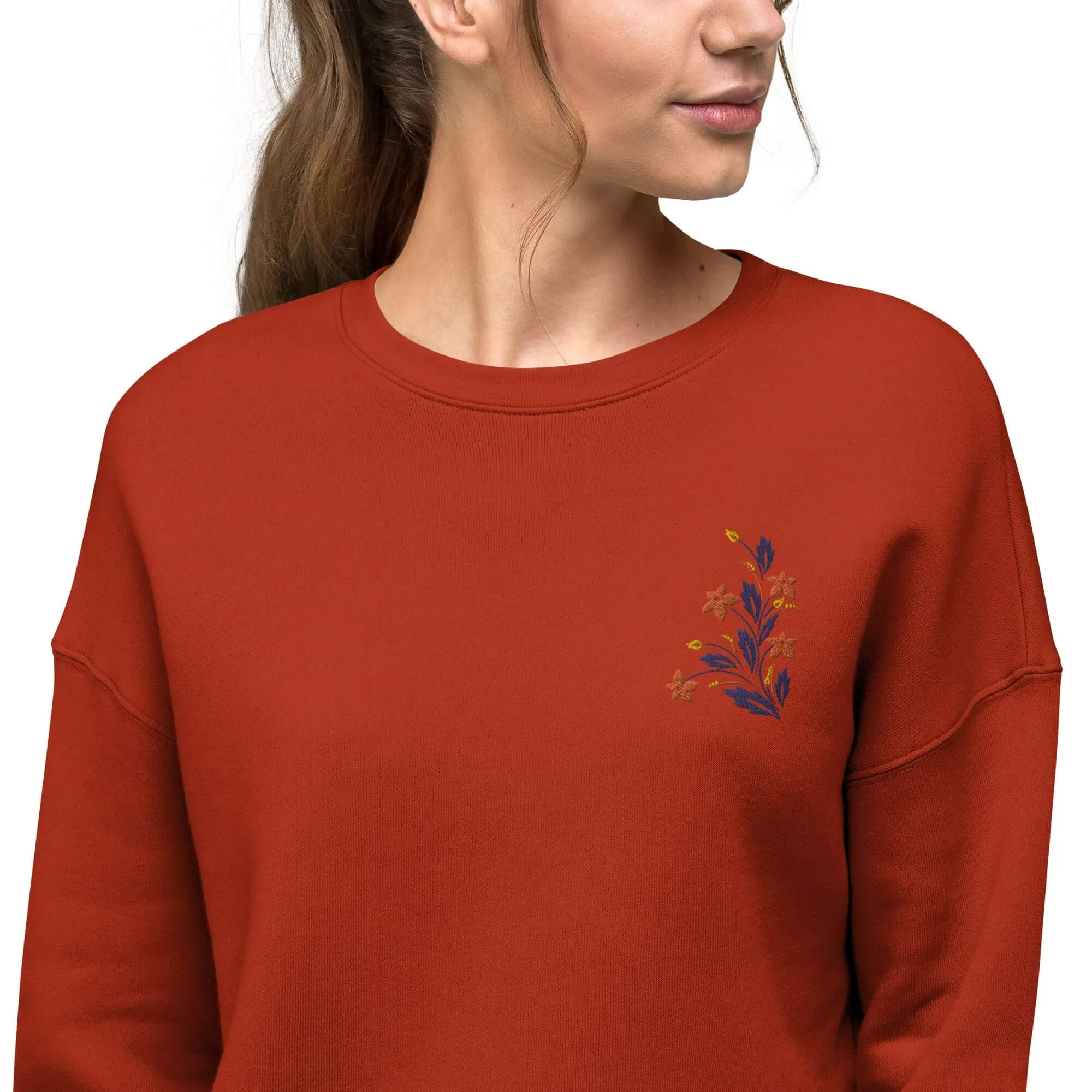 Cropped Sweatshirt for Women (Bella   Canvas 7503)