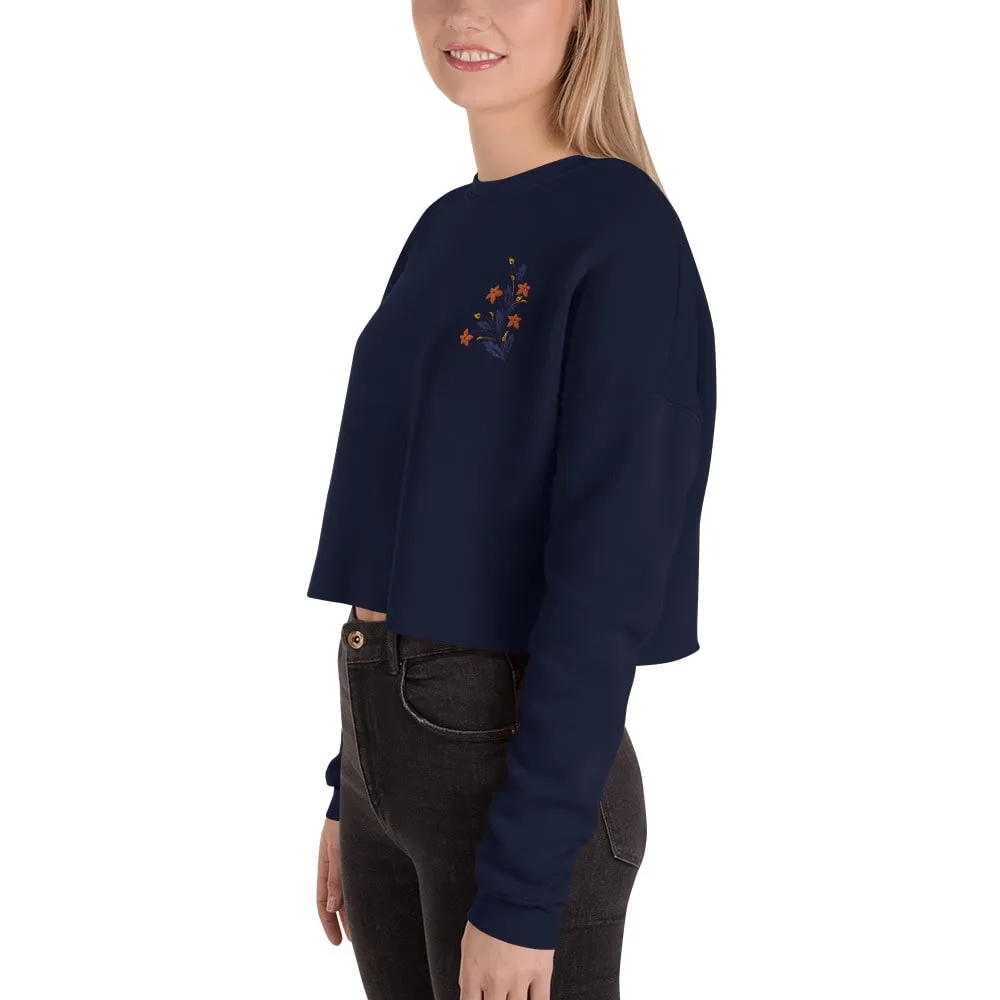 Cropped Sweatshirt for Women (Bella   Canvas 7503)