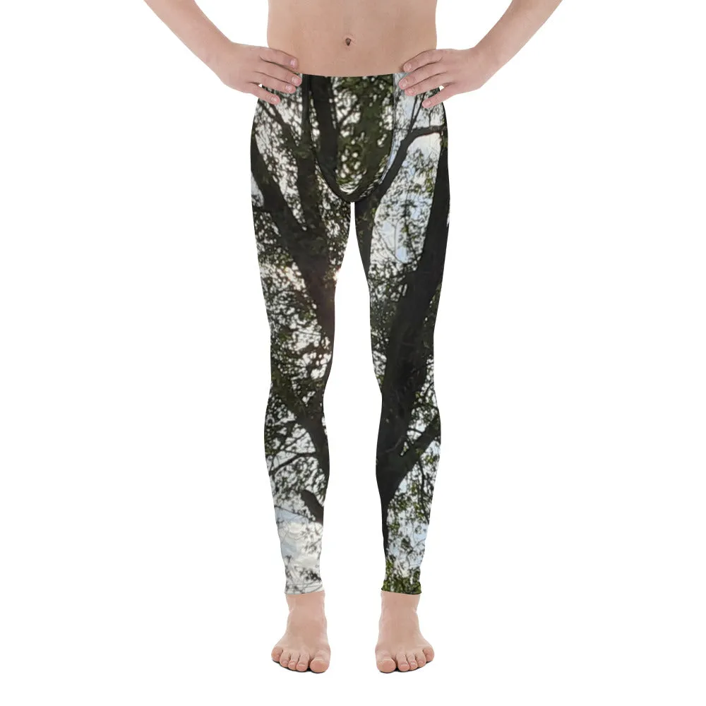 GG - Men's Leggings - Trees & Sun