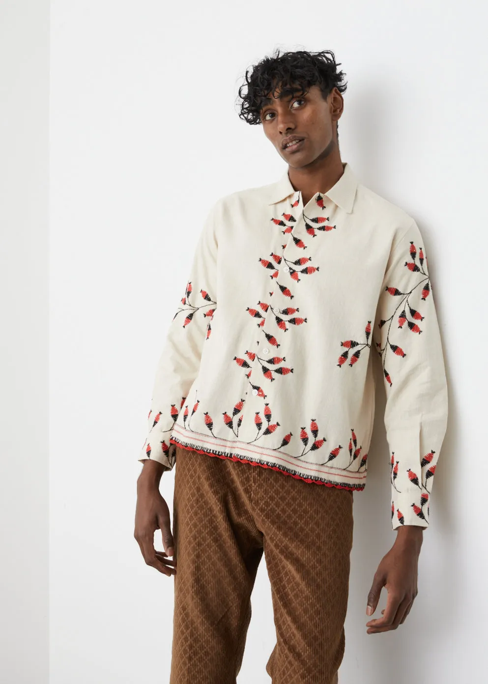 Hawthorne Berry Long Sleeve Shirt