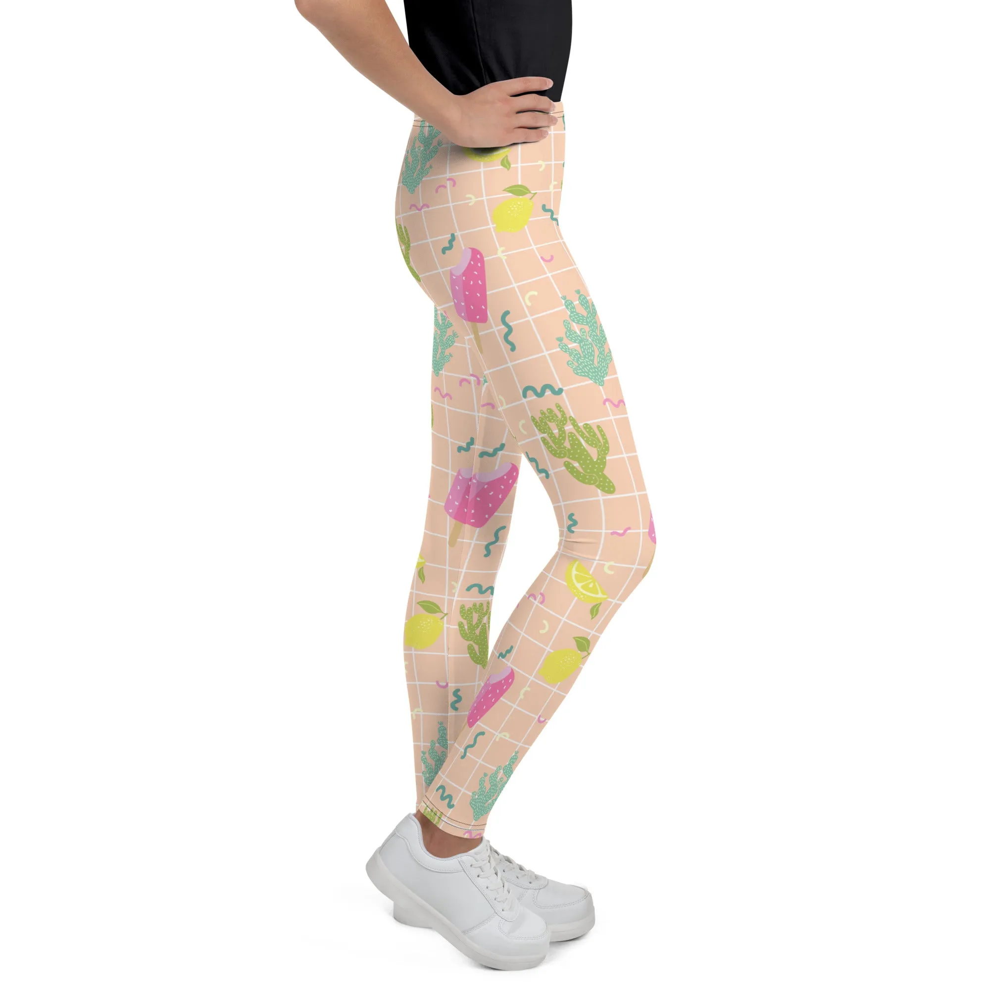 Ice Cream Youth Girl's Leggings sizes 8,10,12