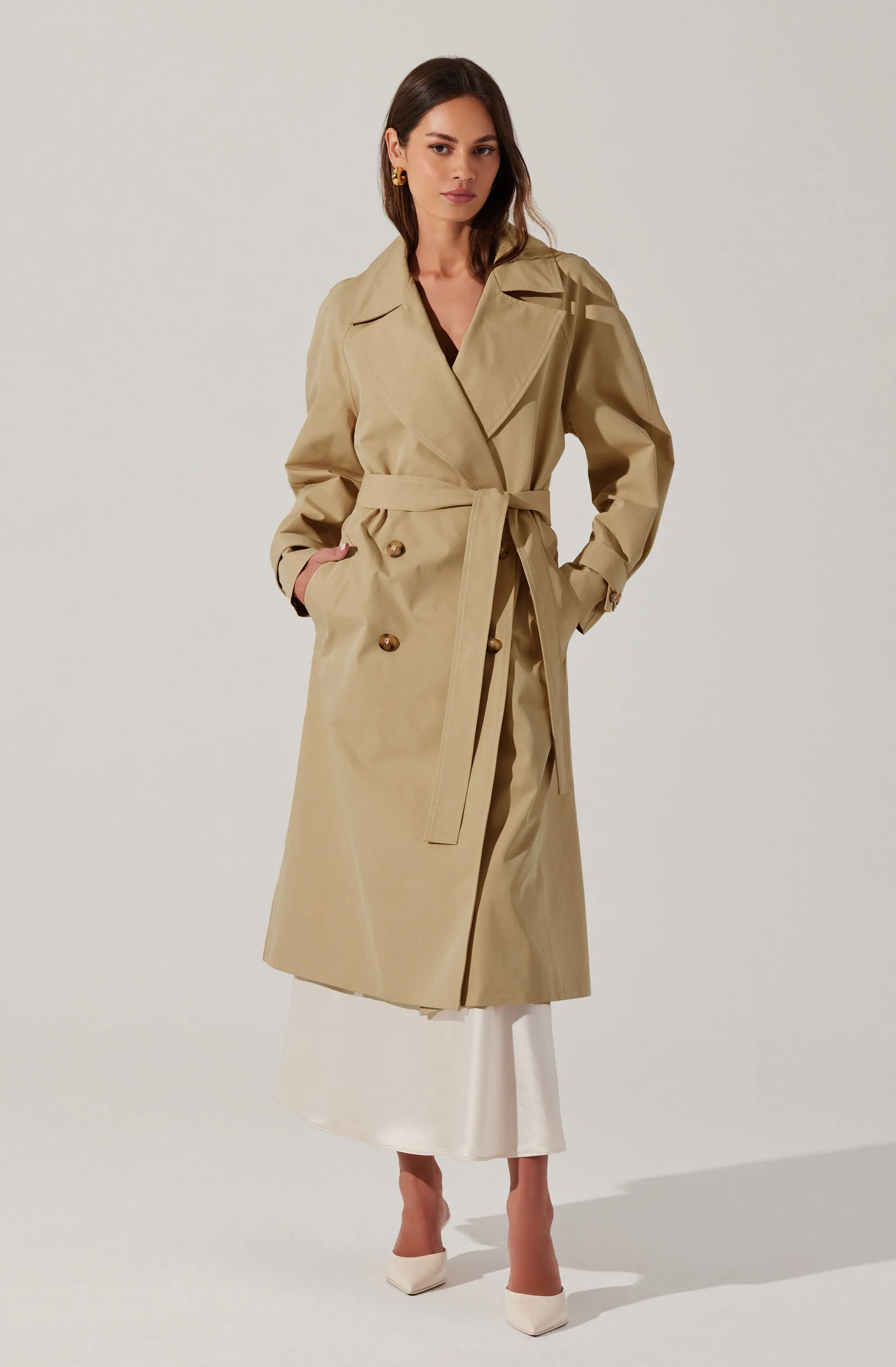 Meryll Belted Trench Coat