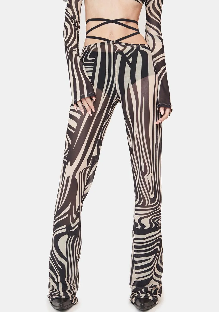 Perceive Me Mesh Trousers