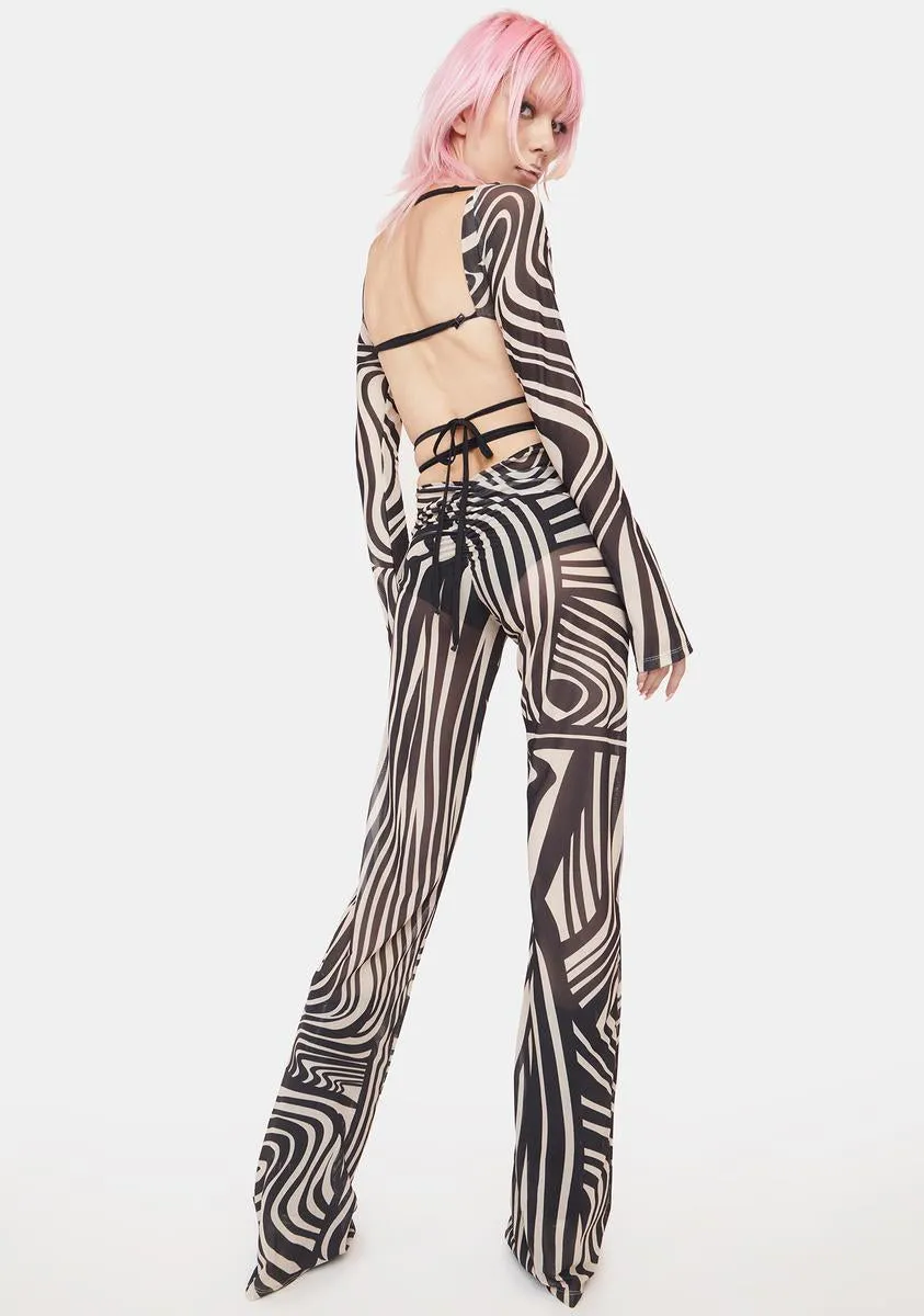 Perceive Me Mesh Trousers