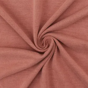 Pink Solid Stretch Jersey Knit Fabric