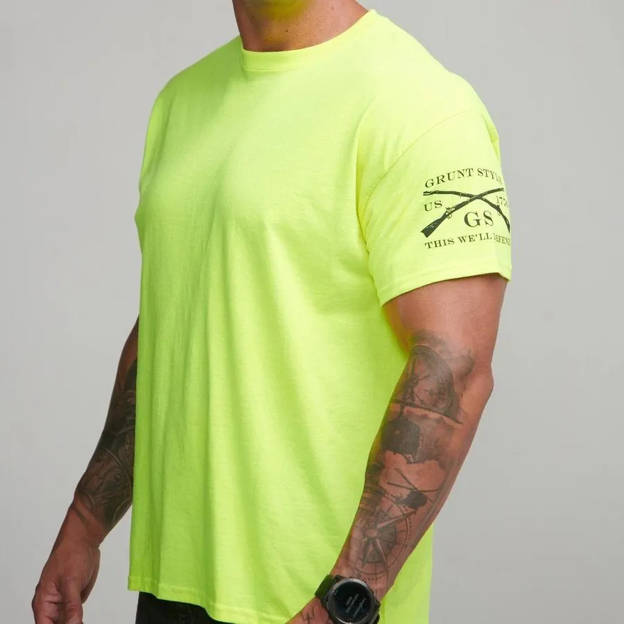 Safety Green Basic T-Shirt