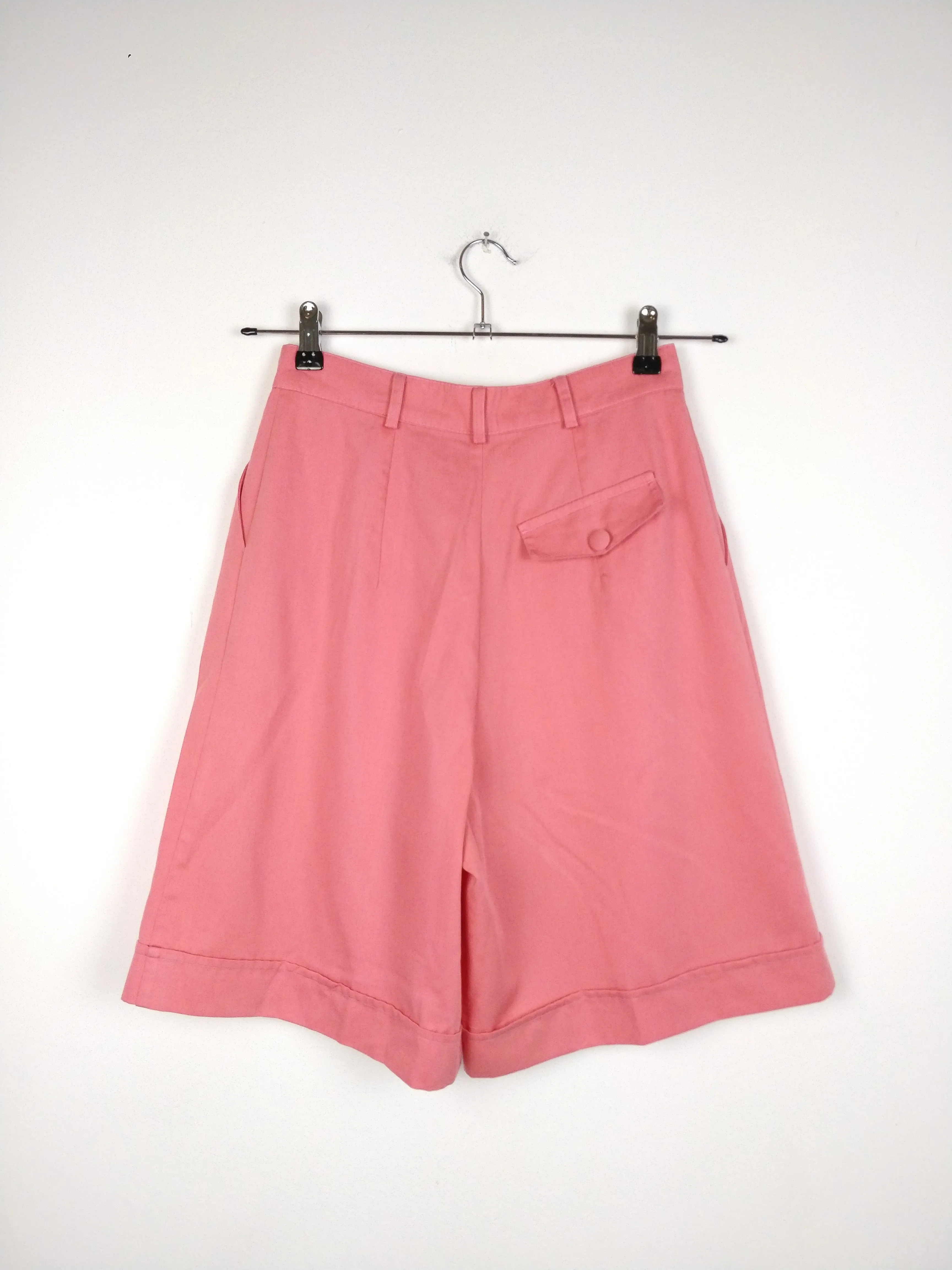 The Pink Culottes | Vintage culottes shorts bermuda pink S