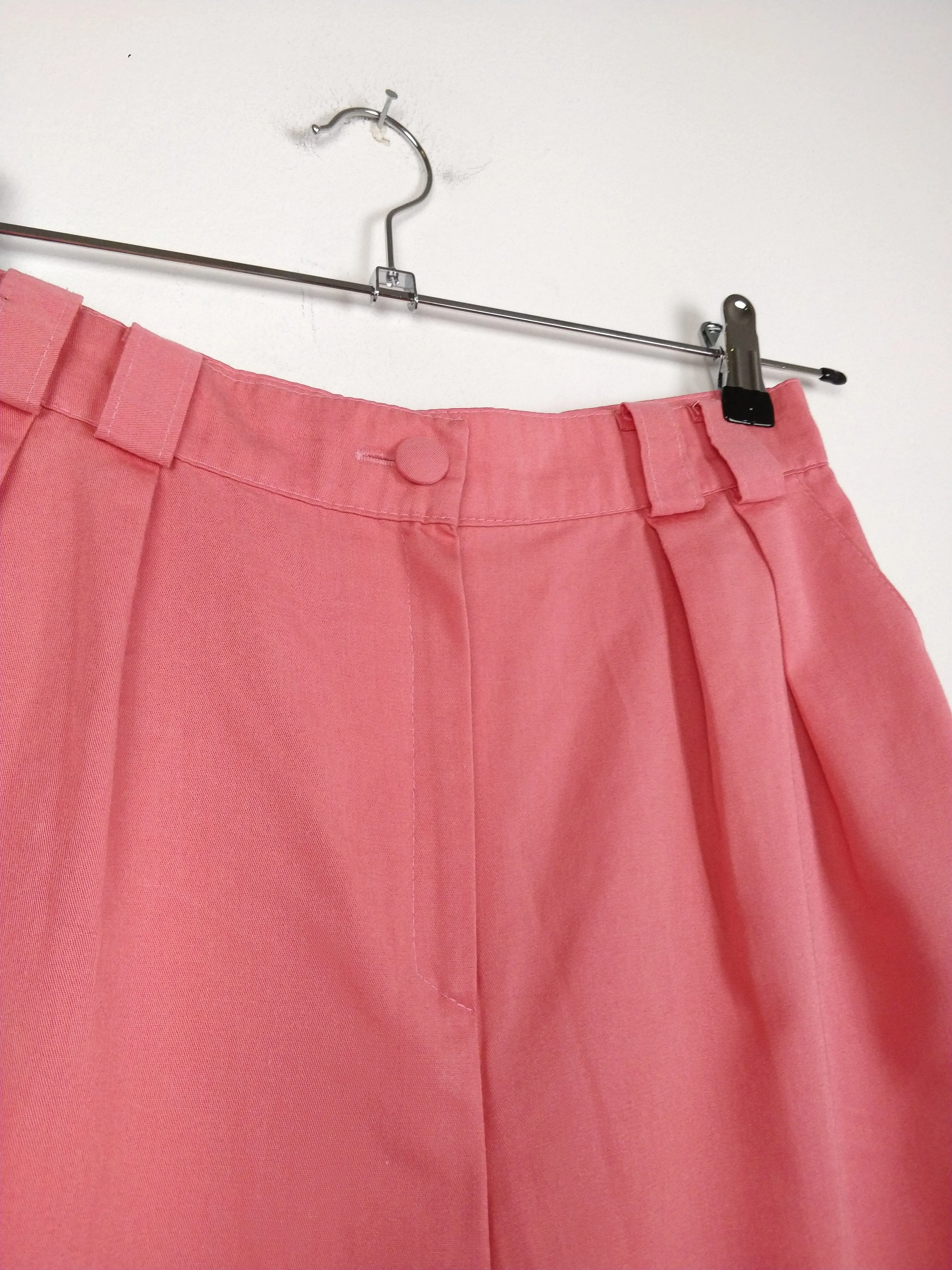 The Pink Culottes | Vintage culottes shorts bermuda pink S