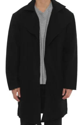 Trench Coat Jacket Black