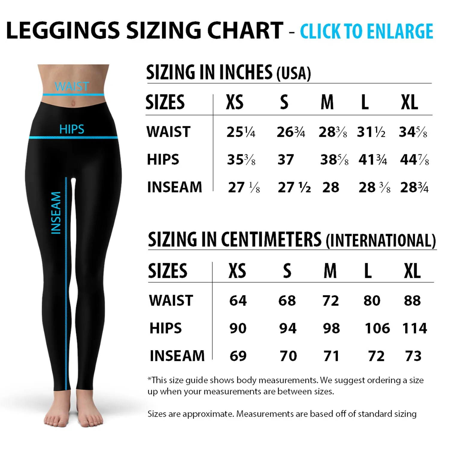 Women’s Music Blue Leggings