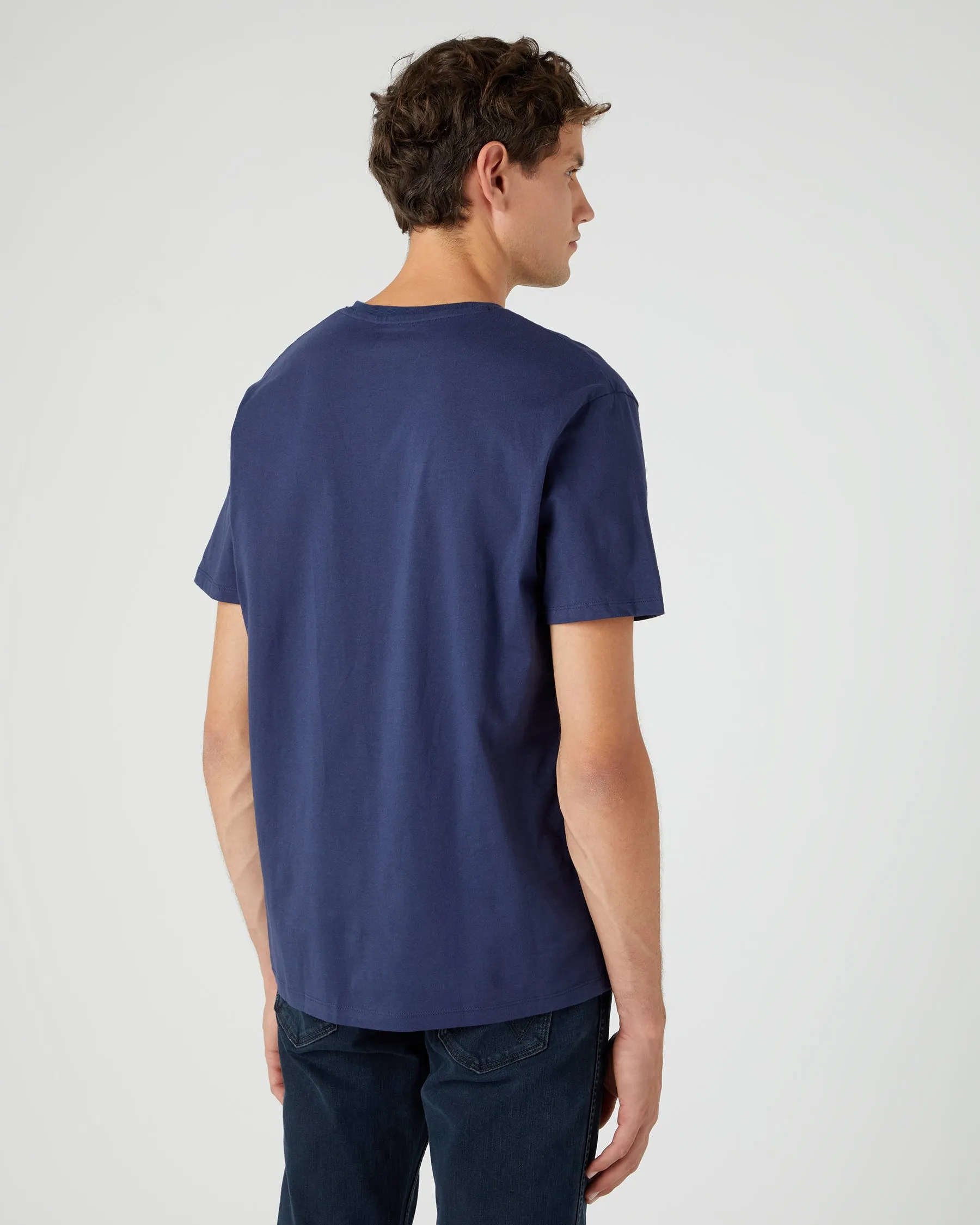 Wrangler 2-Pack Tees - Navy / White