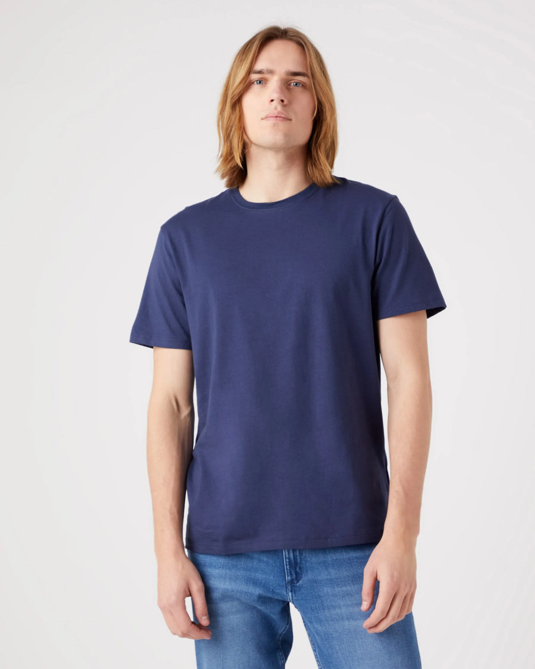 Wrangler 2-Pack Tees - Navy / White