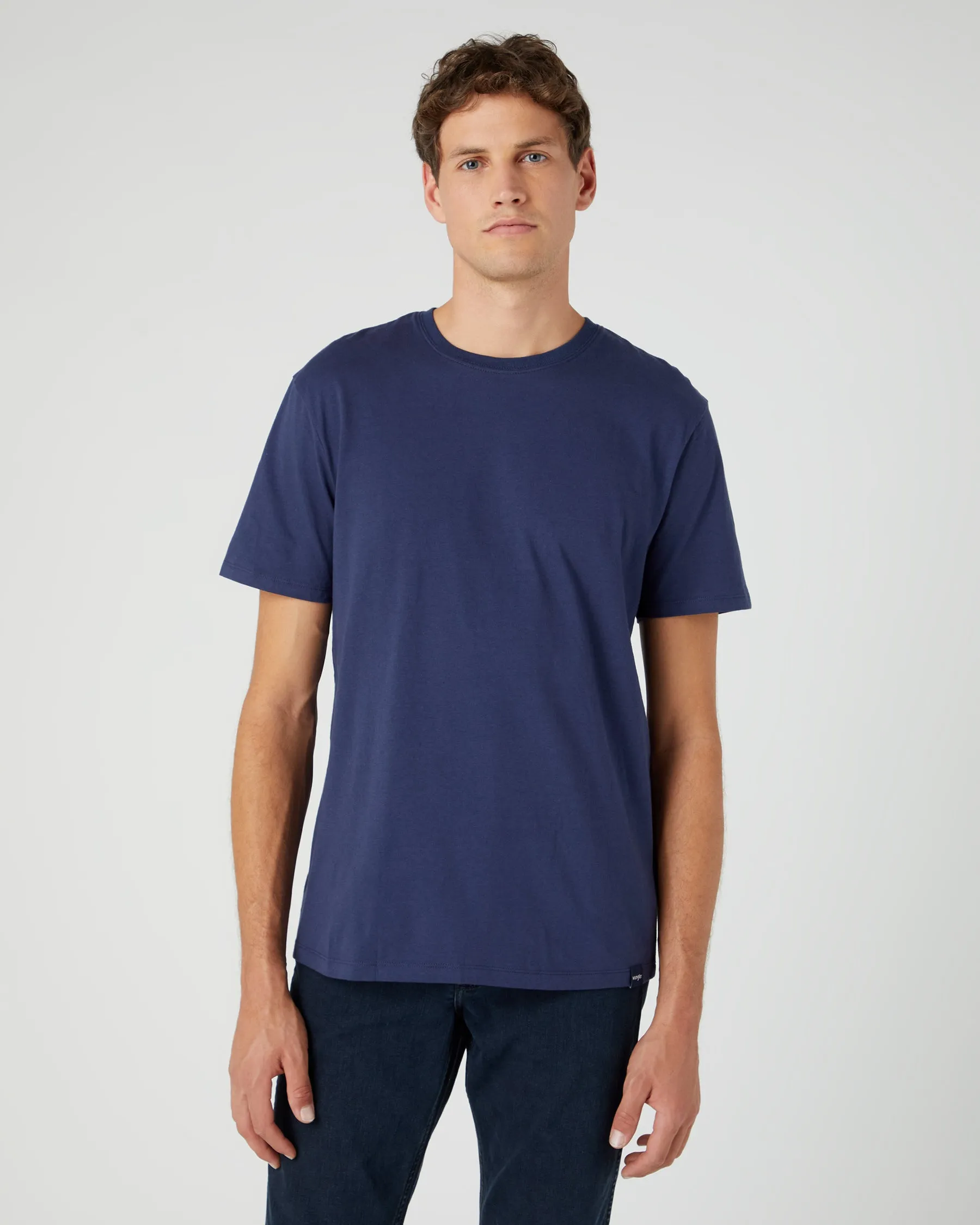 Wrangler 2-Pack Tees - Navy / White